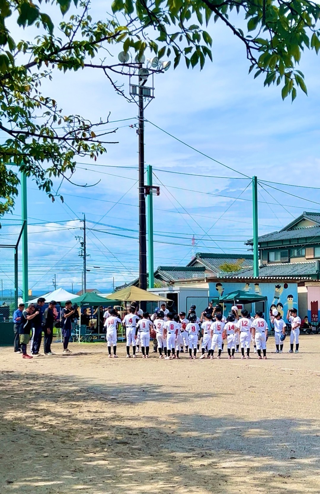 野球を始めて初めての試合でした！！！